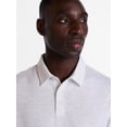 thumbnail image 4 of George Men's and Big Men's Double Knit Polo Shirt with Short Sleeves, Sizes S-5XB, 4 of 5