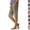#03 Light Brown, variant on Linen Bermuda Shorts for Women Knee Length Summer Casual Elastic Waisted Side Split Button Shorts with Pockets 2026 ,L,Purple