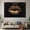 Gold, variant on Mudket Framed Gold Leopard Print Lips Canvas Wall Art, Trendy Leopard Print Wall Decor, Luxury Fashion Animal Wall Art Ready to Hang - 12"L x 8"W