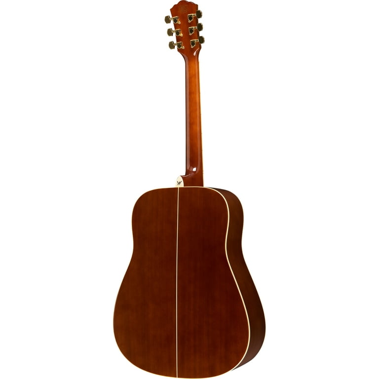 Washburn WD100DL Dreadnought Mahogany Acoustic Guitar Natural