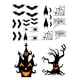 thumbnail image 1 of 1 Set Spooky Pvc Wall Stickers Self-adhesive Halloween Dryad Background Sticker Home Decor, 1 of 5