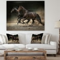 thumbnail image 4 of Design Art - Horses gallop in desert, 4 of 5