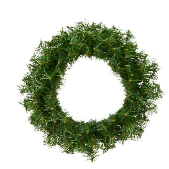 Vickerman 16" Canadian Pine Artificial Christmas Wreath, Unlit