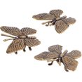 thumbnail image 1 of 3 piezas de mini esculturas de mariposa de latón, figuritas de mariposa, adorno decorativo retro, insectos, buena suerte, figuras de animales, estatuas para manualidades de bricolaje, coleccionables,, 1 of 7