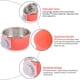 thumbnail image 3 of Cajón para perro, cuenco extraíble de acero inoxidable, alimentador de agua y comida, cuencos, jaula, taza para gallinero, 3 of 5