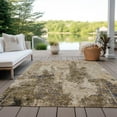 thumbnail image 6 of Addison Rugs Chantille Indoor/Outdoor Transitional Modern Khaki Washable Rectangle Rug, 10' x 14', 6 of 6