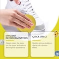 thumbnail image 2 of Crema limpira de zapatos blancos con esponja, quitamanchas instantáneo, kit multiusos para lona, cuero, zapatillas, botas y más., 2 of 4