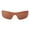Brown, variant on Walleva Brown Polarized Replacement Lenses for Oakley Straightback Sunglasses