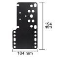 thumbnail image 2 of Universal Racing Games Hand Brake System Bracket PC USB SIM Handbrake Adapter Plate for Racing Games Bracket Plate, 2 of 5