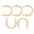 thumbnail image 4 of 5 Uds Cadena De Hierro Metal Hebilla De Doble Cabeza DIY Funda De Teléfono Accesorios De Bolso Hechos A Mano Dorado, 4 of 7