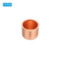 thumbnail image 3 of Uxcell 1/2 Inch ID Copper Pipe End Cap, 4 Pack Copper Fitting Cap Sweat Plug Solder Connection for HVAC, Air Conditioner, 3 of 6