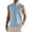 Light Blue, variant on Men's Sleeveless Button Up Tank Tops Mandarin Collar Textured Fabric Casual Summer Beach Shirts,Light Blue,XL