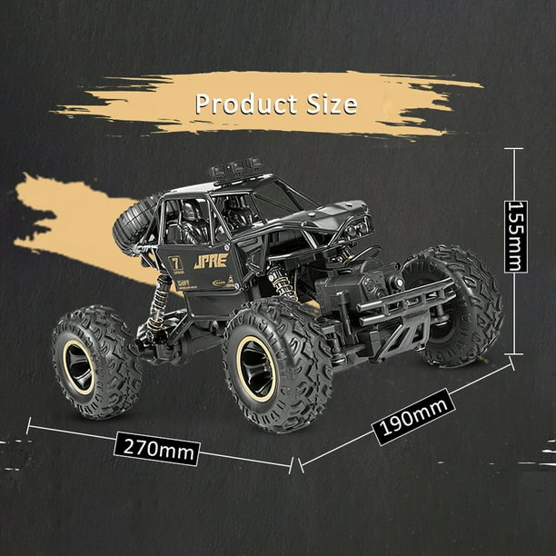 WPL RC カー 1:16 Hailax 2.4 4WD 1/16 Off-road Alloy RC Car 2.4GHz 4WD 15km/h High Speed Climbling