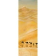 thumbnail image 3 of Atelier B Art Studio 9x18 Black Modern Framed Museum Art Print Titled - Walking in the Desert, 3 of 5