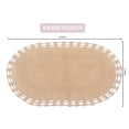 thumbnail image 3 of Home Weavers Hampton Crochet Bath Mat 100% Cotton Bathroom Rugs Set, Washable Rug, Extra Soft and Absorbent bath Rug, Kitchen Mat, Bath Mat Set, Bath Floor Mat Reversible, 21"x34" Rectangle, Linen, 3 of 5