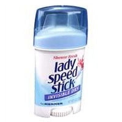 Lady Speed Stick Invisible Dry Antiperspirant And Deodorant, Shower Fresh - 2.3 Oz, 6 Pack