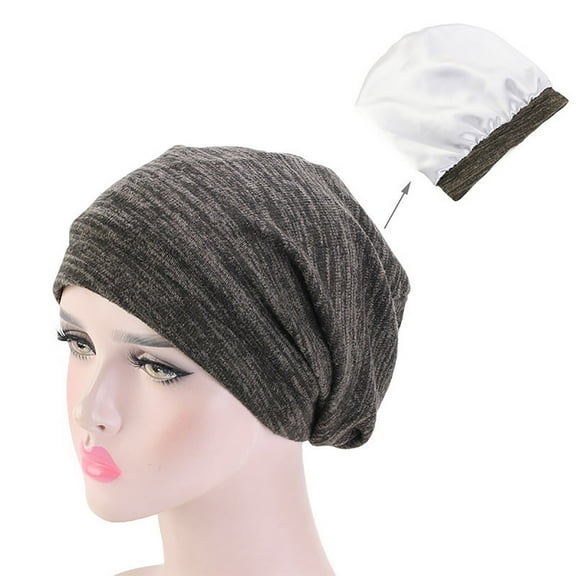 Holzkary Mens Beanie Cotton Slouch Beanie Lightweight Hip Hop Dwarf Hat Cap for Women Running Hat Beanie Hat Women Soft Beanie Cap Lightweight Hat Summer Breathable Faux Sleeping Cap Thin Chemo Cap