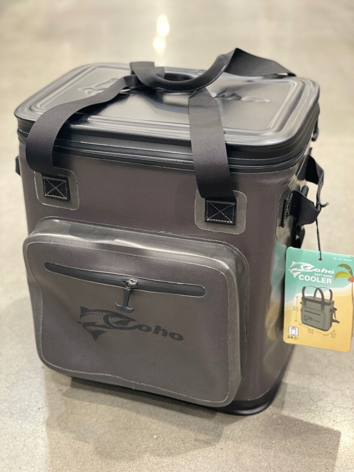 Coho Cooler Bag 24 Can Personal Cooler and Lunch Box Insulated Leak