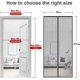 thumbnail image 2 of Mosquito Net Magnetic Door 90x210cm Mosquito Repellent Curtain Self-Closing Adhesive Strip Ultra Fine Mesh Easy Tool-Free Installation for Children an, 2 of 4