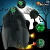 Cyber Monday Deals 2021 Halloween Decoration - Decorative Luminous Horror Ghost Mask Hanging Ghost