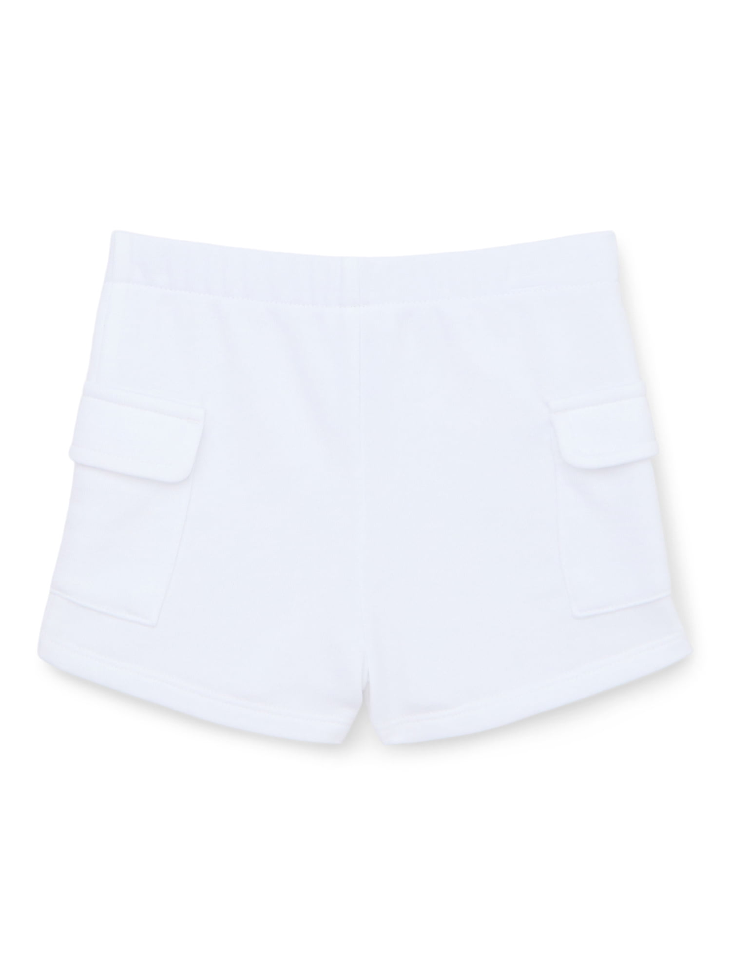 Garanimals Baby Girl Cargo Pocket French Terry Shorts, Sizes 0-24 Months