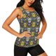 thumbnail image 2 of Fotbe Sugar Skulls Blusas Sin Mangas para Mujer – Estilo Casual, Corte Suelto, Slim-Fit, Cuello Redondo Deportivo, Tops de Verano para Gimnasio y Yoga-Large, 2 of 7