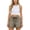 Army Green, variant on Womens Shorts Slim Fit Suit Style Mid Waisted Design Fashion Casual Slimming Effect Dressy Shorts Elegant Comfortable for Summer Daily and Work Wear,Purple M
