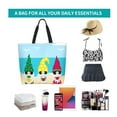 thumbnail image 6 of Naloa Gnomes On The Beach Tote Bag for Women Large Capacity Shoulder Bag for College Work Travel Shopping, 6 of 8