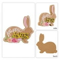 thumbnail image 2 of kurtrusly Forest Animals Decorations Rabbit Wooden Ornaments For Easter Celebration Fairty Party Decorations YELLOW EASTER, 2 of 6