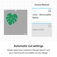 thumbnail image 4 of Cricut Value Vinyl Roll, Removable, White, 12 in x 10 ft, Matte Finish, 1 Count, 4 of 8