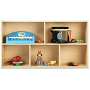 Jonti-Craft young Time 2-shelf Open Storage Unit