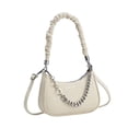 thumbnail image 3 of Bolso de hombro para mujer jinwen Elegante moderno Tipo bandolera Beige, 3 of 8