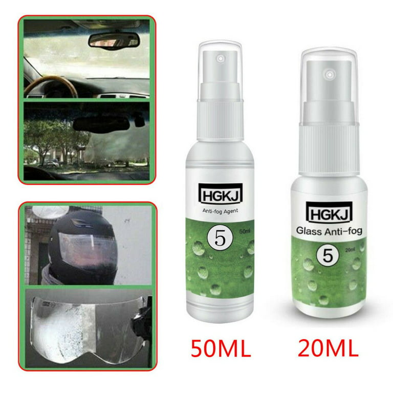 Anti Fog Spray HGKJ 5 Glass Antifog Coating Anti-fog For Car Windshield  Windows Screen Driving Mirror Glasses Defogging
