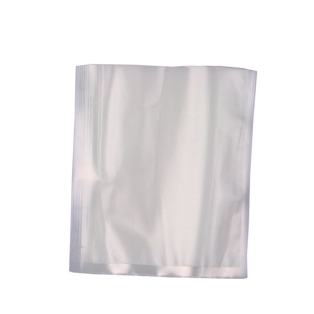 Bolsas de vacío transparentes con textura, ideales para conservar alimentos, tamaño 35x28 cm, paquete de 100 unidades, diseño antideslizante, resistentes a la humedad y sin BPA.