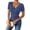 Blue, variant on Womens Short Sleeve Tops V Neck Ribbed Knit Slim Fit Lightweight Elegant Sweater 2026 Spring Dressy Casual T-Shirts Beige S