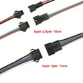 thumbnail image 3 of BLUESON 5 Pairs Jstsm 2/3/5 Pin Plug Male To Female Wire Connector Led Light With Cable, 3 of 3