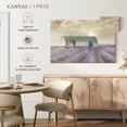 thumbnail image 5 of Elephant Stock Lavender Morning Wall Art - Horizontal Canvas Wall Art - Living Room Wall Decor - Nature Canvas - Gray And Green Decor By Lisa Larson - 12" x 8", 5 of 8