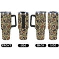 thumbnail image 5 of Duck Hunter Camouflage 40oz Tumbler with Straw And Lid Insulated Stainless Steel Travel Tumbler Coffee Cup Mug Water Bottle with Handle, Fits in Car Cup Holder, 5 of 6