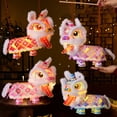 thumbnail image 4 of Lion Hanging Paper Lantern, Chinese New Year 2026 New DIY Lion Dance Lantern Kit, Spring Festival Home Decoration Gift, Pink, 4 of 7