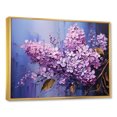 thumbnail image 2 of Designart "Reverie Of Lilacs" Lilacs Floater Framed Wall Art Prints, 2 of 5