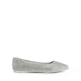 thumbnail image 2 of DREAM PAIRS Zapatos Ballerinas de Mujer con Punta en Plata, 2 of 6