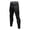 Black, variant on Men's Compression Pants 4-Way Stretch Quick Dry Moisture Wicking Breathable Gym Workout Tights White