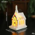 thumbnail image 2 of LED Lighted Christmas Village, Christmas Town Village Set, Christmas Village Buildings, Vintage Christmas Decor, Indoor Tabletop Decor for Home, Mantel, Holiday Display, 2 of 5