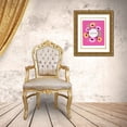 thumbnail image 3 of Straatsma, Leah 15x18 Gold Ornate Wood Framed with Double Matting Museum Art Print Titled - LOVE Florals Hot Pink 1, 3 of 4