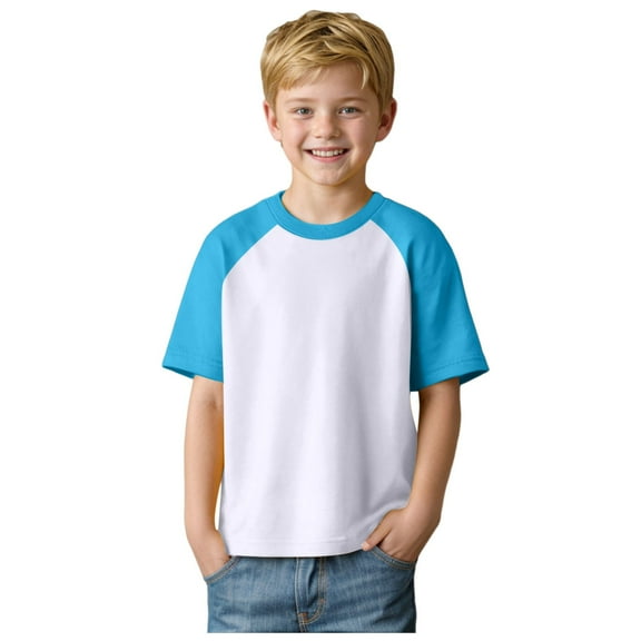 Gerichy Boys Tshirts,Boys 4th of July Shirt 100 Days Of School Shirt Kids Girl Round Neck Short Sleeve T Shirts Letter Print Fashion Vacation Tops T-Shirts To Big Kid