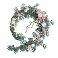 thumbnail image 4 of 270cm Artificial Floral Swag Decorative Swag Wedding Flowers Garlands Backdrop Decor Wedding Welcome Floral for Party Farmhouse Welcome Sign, 4 of 8