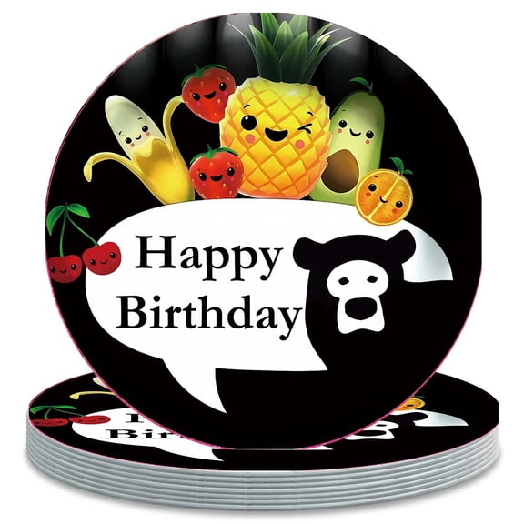 Veggietales Paper Plates Birthday Decorations Party Supplies Tableware Disposable Dinnerware