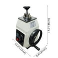thumbnail image 2 of Metallographic Specimen Inlaying Machine Hot Mounting Press Machine 1.77" Diameter 110V, 2 of 14