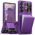 thumbnail image 1 of Funda de teléfono SSLOTSCASE para Samsung Galaxy S25 Ultra Dark Purple, 1 of 7