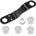 thumbnail image 2 of Homhelar RV Water Heater Drain Plug Kit Designed for RV & Camper Water Heater Drain Plugs, Fits for 7/8" & 15/16" Drain Plugs, Include Angled Wrench, 4 PCS 1/2" NPT Replacement Plugs and 1 Roll Tape, 2 of 4